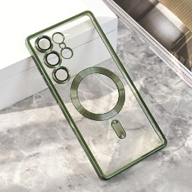 Slika Torbica Magsafe Lux za Samsung S938B Galaxy S25 Ultra zelena