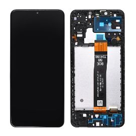 Slika LCD za Samsung A136/Galaxy A13 5G (GH82-29077A) + touch screen + frame Black FULL ORG-SP