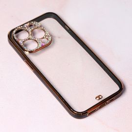 Slika Torbica Cirkon Camera za iPhone 14 Pro 6.1 crna