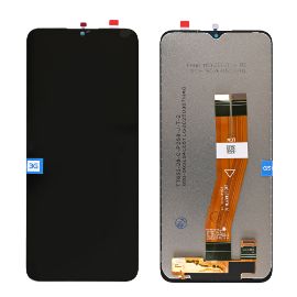 LCD za Samsung A025/Galaxy A02s (GH81-20181A) (163mm) + touch screen Black FULL ORG-SP
