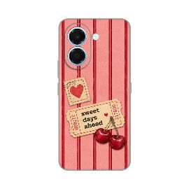 Torbica Silikonska Print Skin za Honor X7e Cherry Ticket