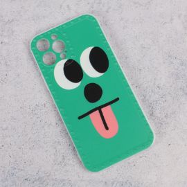 Slika Torbica Smile face za iPhone 12 Pro 6.1 zelena