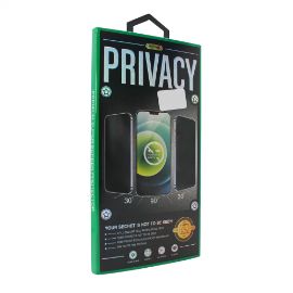 Zastitno staklo Tempered Glass Privacy 2.5D full glue za iPhone 15 Pro 6.1 crni