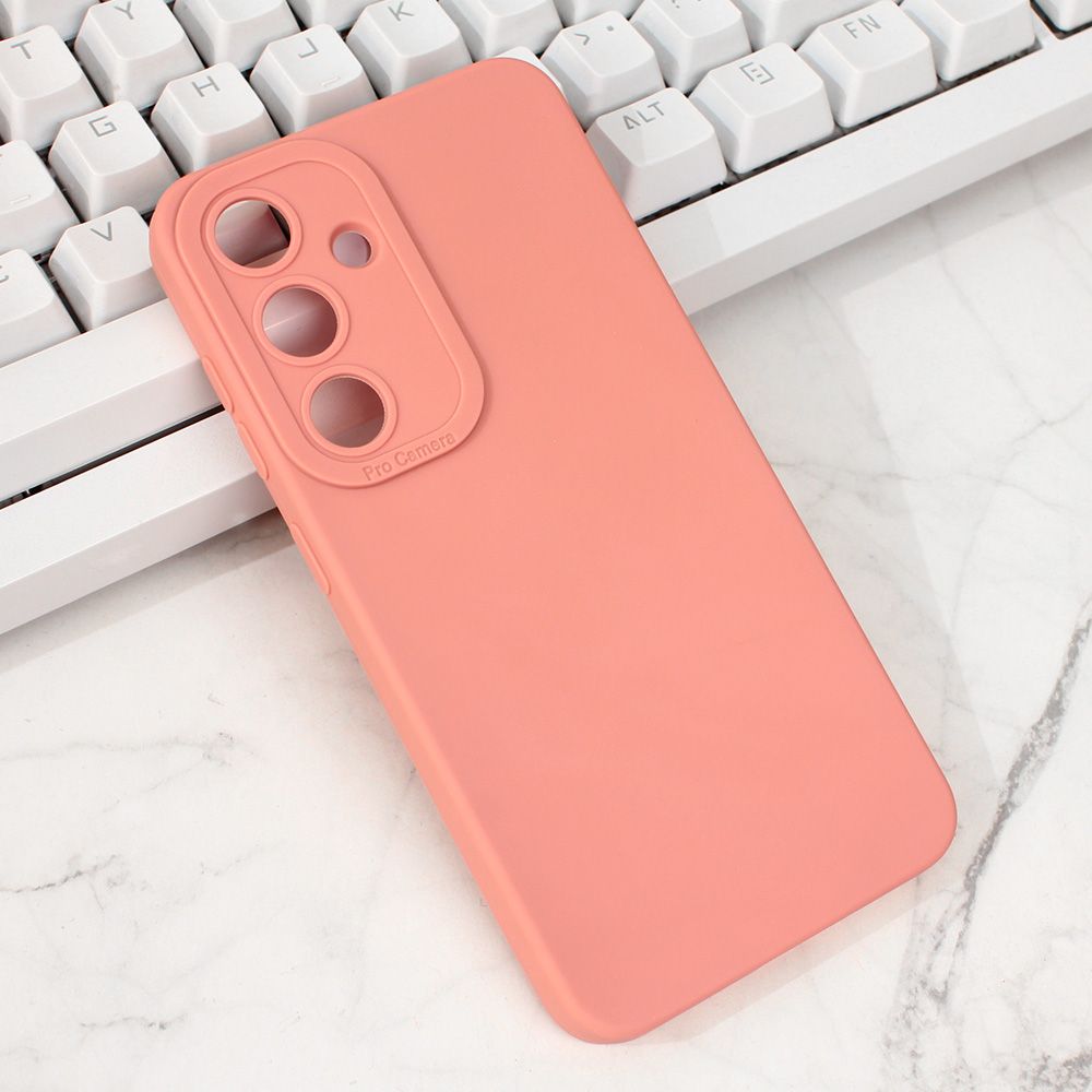 Torbica Silikon Pro Camera za Samsung S921B Galaxy S24 roze
