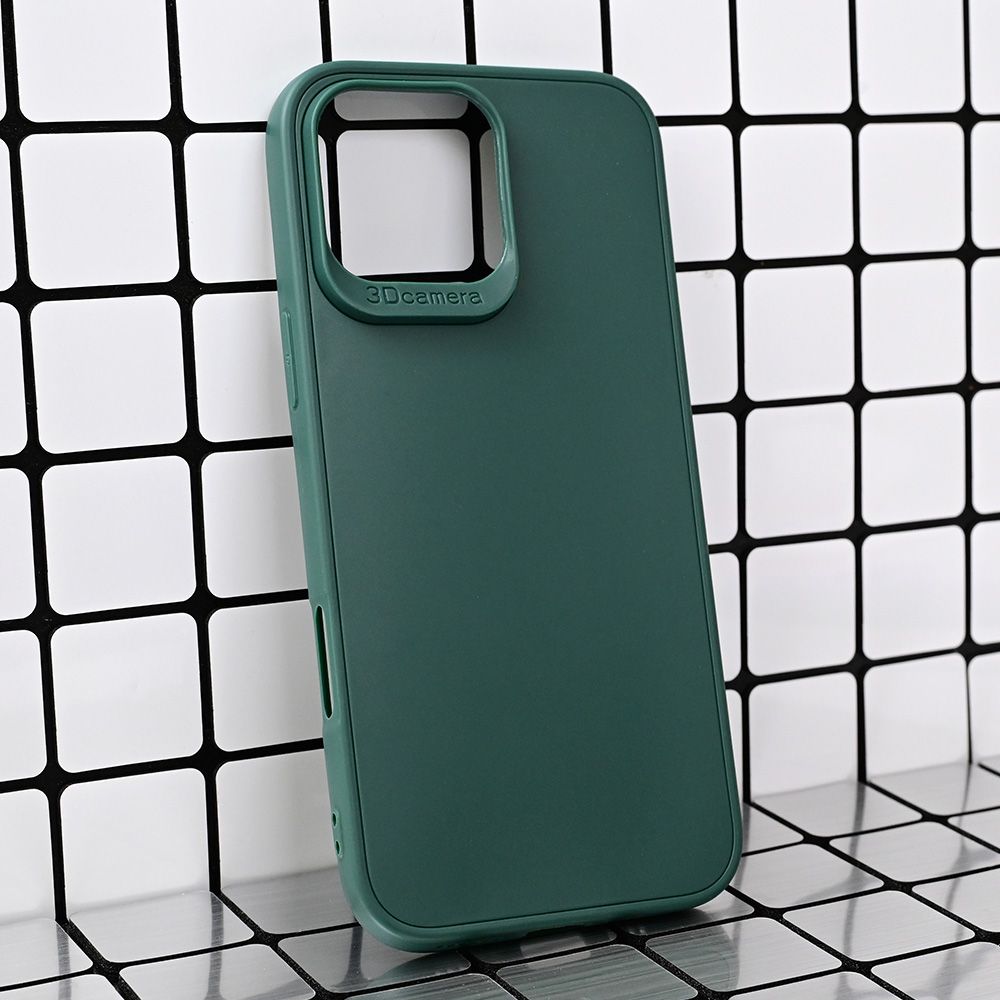Torbica 3D Camera za iPhone 16 Pro Max 6.9 tamno zelena