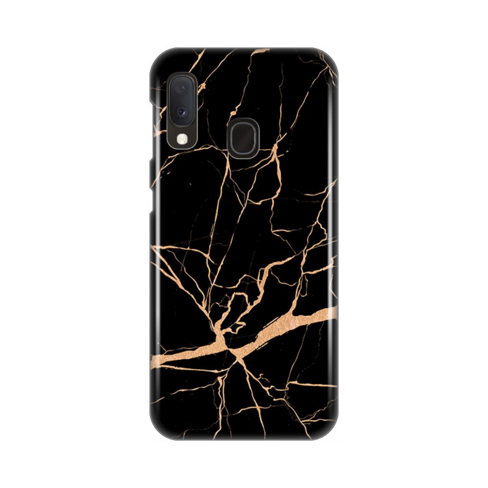 Torbica Silikonska Print za Samsung A202F Galaxy A20e All Black
