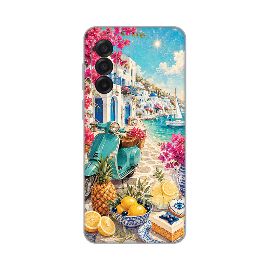 Slika Torbica Silikonska Print Skin za Samsung A175F Galaxy A17 Summer in Greece