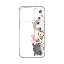 Slika Torbica Silikonska Print Skin za iPhone 14 Pro Max 6.7 Cats