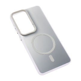 Slika Torbica Magsafe Clear za Samsung S948B Galaxy S26 Ultra srebrna