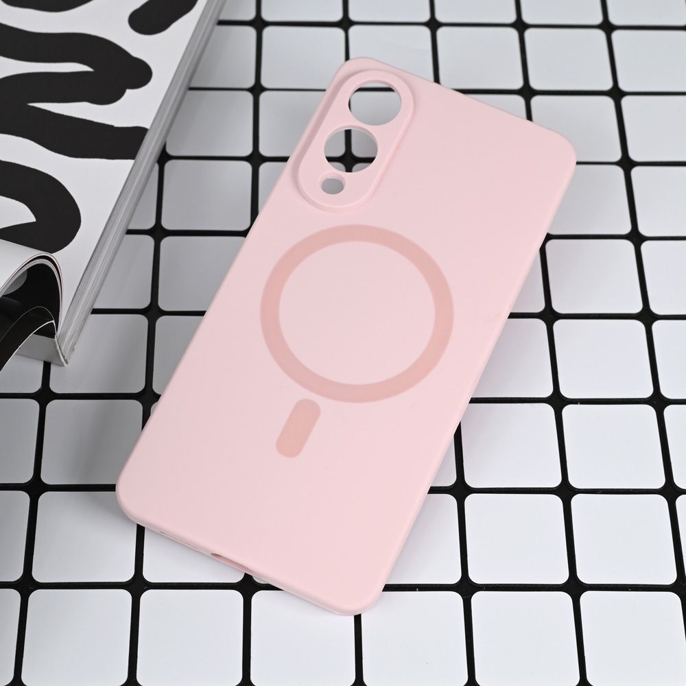 Torbica Magsafe Pure color za Samsung S937B Galaxy S25 Edge roze