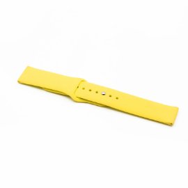 Slika Narukvica plain za smart watch 22mm zuta