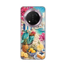 Slika Torbica Silikonska Print Skin za Honor Magic 7 Lite Summer in Greece