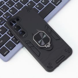 Slika Torbica Cube Ring za Samsung S916 Galaxy S23 Plus crna