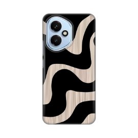 Slika Torbica Silikonska Print Skin za Honor 400 Black Flow