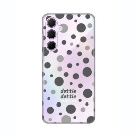Slika Torbica Silikonska Print Skin za Samsung A356B Galaxy A35 5G Dottie Dottie Gray