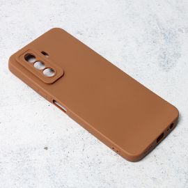 Torbica Silikon Pro Camera za Huawei Nova Y70/Y70 Plus braon