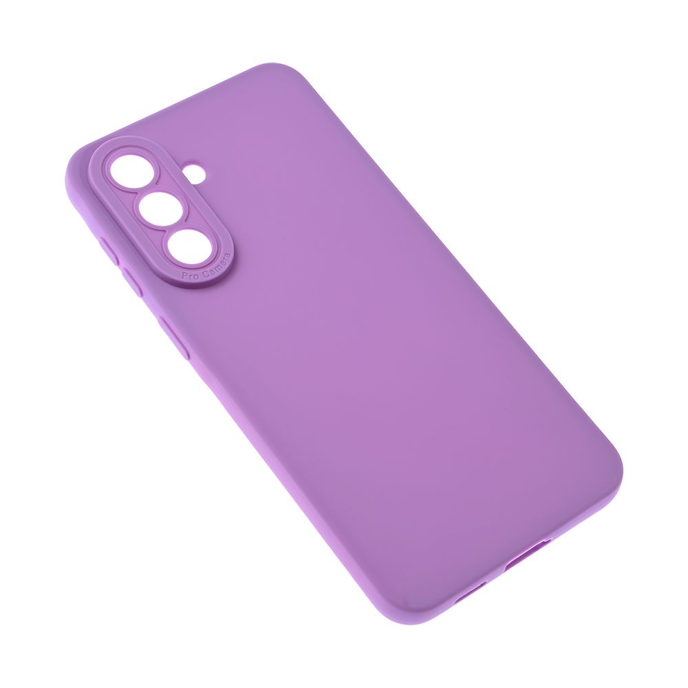 Torbica Silikon Pro Camera za Samsung A376B Galaxy A37 5G ljubicasta
