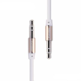 Slika Audio kabl REMAX RM-L100 Aux 3.5mm beli 1m