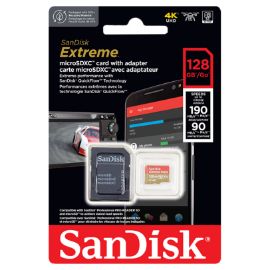 Slika Mem.Kartica SanDisk SDXC Extreme micro Pro Deluxe 128GB 190MB/s A2 C10 UHS-I U3 V30