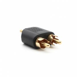 Slika Adapter 3.5mm M na 2 RCA M