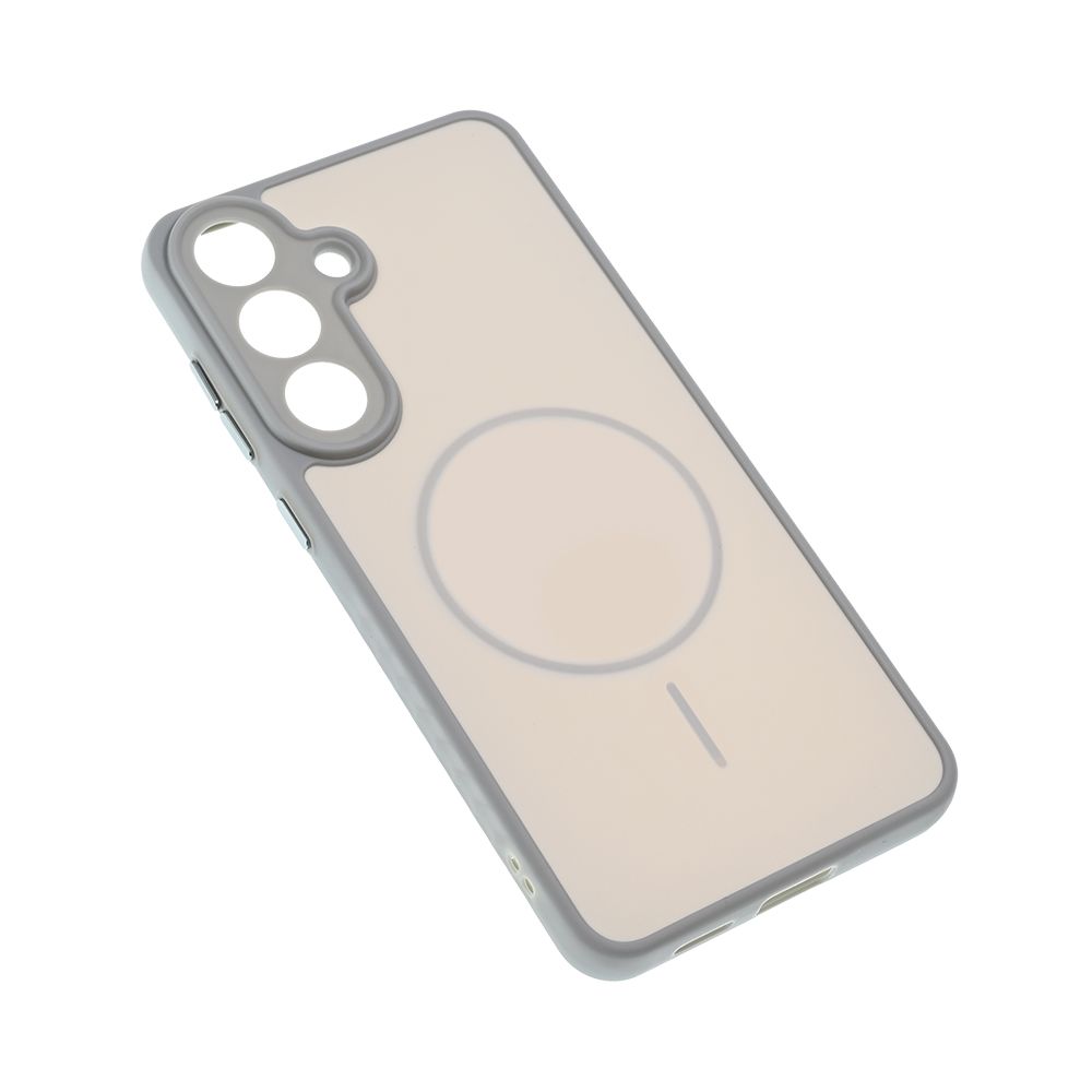 Torbica Magsafe Matte Line za Samsung S741B Galaxy S26 FE siva