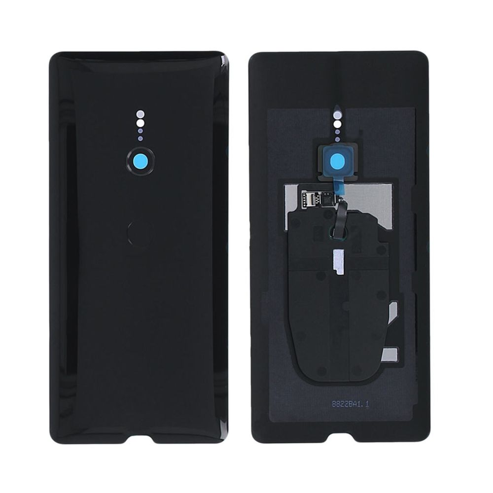 Poklopac za Sony Xperia XZ3 crni+senzor otiska prsta SPO SH