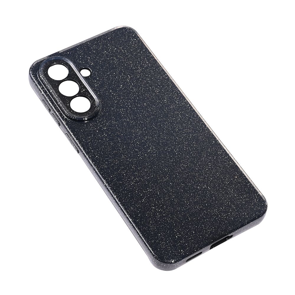 Torbica Sparkle Dust za Samsung A576B Galaxy A57 5G crna