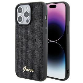 Torbica Guess Hc PU Disco Script Metal za iPhone 15 Pro Max 6.7 (GUHCP15XPMSDGSK)
