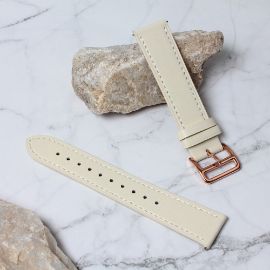Slika Narukvica kozna klasik za smart watch Samsung 4, 5 20mm bela