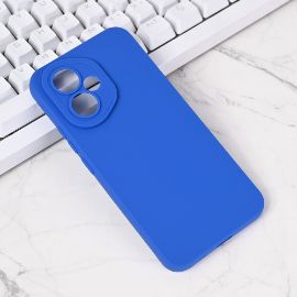 Torbica Silikon Pro Camera za Honor 400 plava