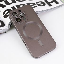 Torbica Magsafe Chrome za iPhone 16 Pro 6.3 siva