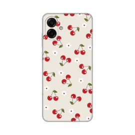 Torbica Silikonska Print za Samsung A075F Galaxy A07 Cherry and Flowers