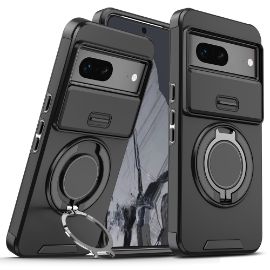 Slika Torbica CamShield Ring stand za Google Pixel 7 crna