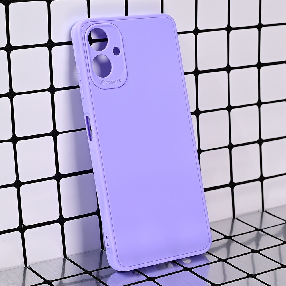 Torbica 3D Camera za Samsung A065F Galaxy A06 ljubicasta