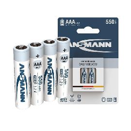 Slika ANSMANN Baterija 1.2V 550mAh AAA NIMH blister 4kom