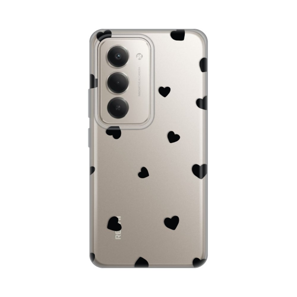 Torbica Silikonska Print Skin za Xiaomi Redmi 15 4G Hearts