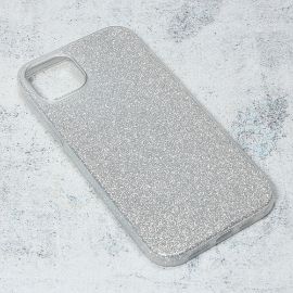 Slika Torbica Crystal Dust za iPhone 14 6.7 Plus srebrna