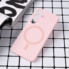 Slika Torbica Magsafe Pure color za Samsung S921B Galaxy S24 roze