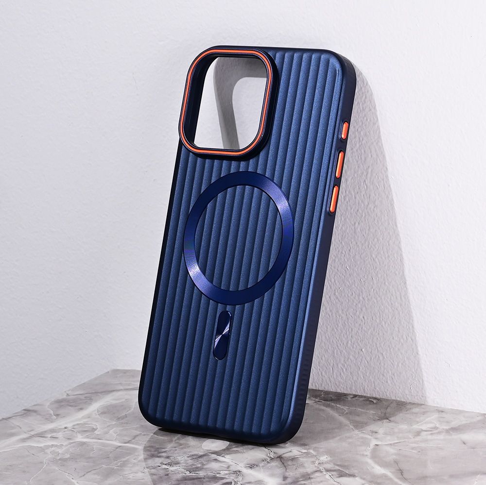 Torbica Magsafe Stripe za iPhone 15 Pro Max 6.7 plava