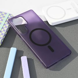Slika Torbica Magsafe Matte PC za Samsung S938B Galaxy S25 Ultra ljubicasta