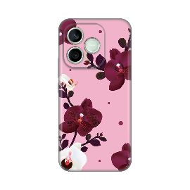 Torbica Silikonska Print Skin za Honor 600 Lite Pink Orchid