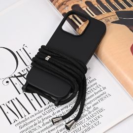 Torbica Crossbody za iPhone 16 Pro 6.3 crna