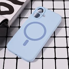 Torbica Magsafe Pure color za iPhone 16 6.1 svetlo plava