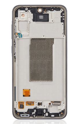 Slika LCD za Samsung A366/Galaxy A36 + touch screen + frame Black Service Pack ORG/GH82-36841A