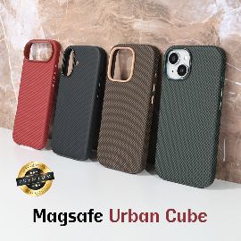 Torbica Magsafe Urban Cube za iPhone 16 Pro Max 6.9 crna
