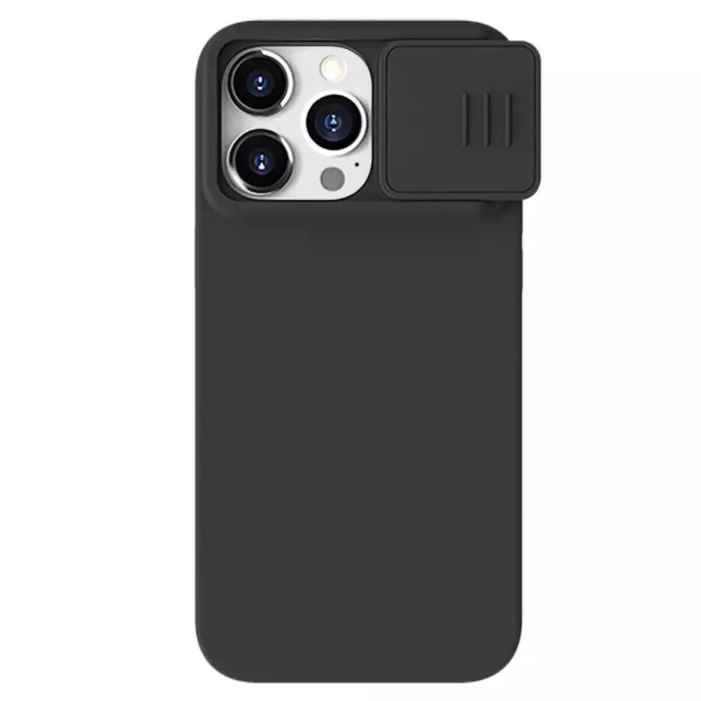 Torbica Nillkin CamShield Silky za iPhone 15 Pro 6.1 crna