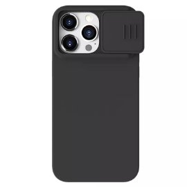Torbica Nillkin CamShield Silky za iPhone 15 Pro 6.1 crna
