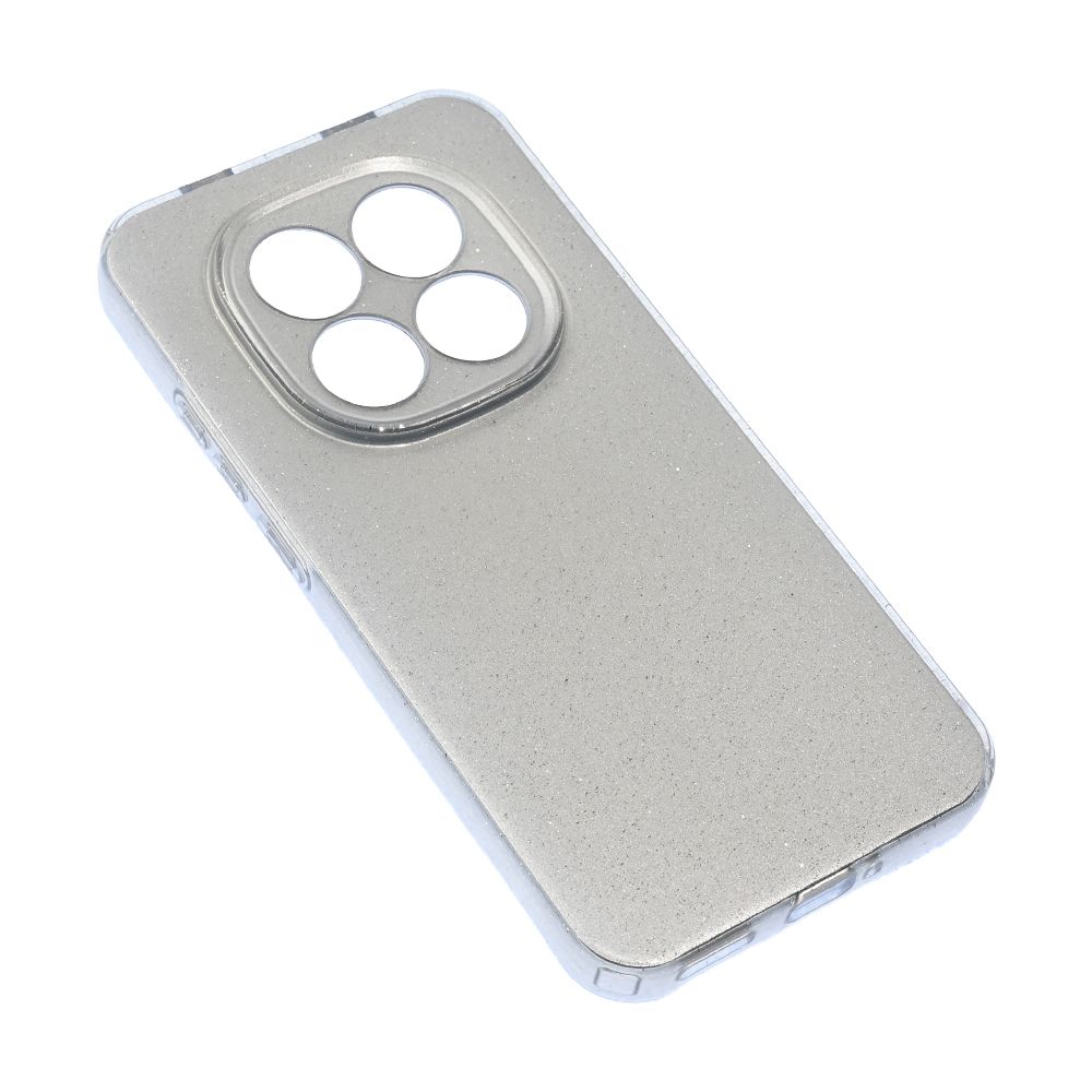 Torbica Sparkle Dust za Xiaomi Redmi Note 15 Pro 5G srebrna