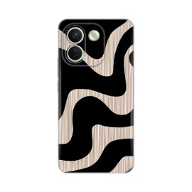 Torbica Silikonska Print Skin za Xiaomi Redmi Note 17 Pro Max 5G Black Flow