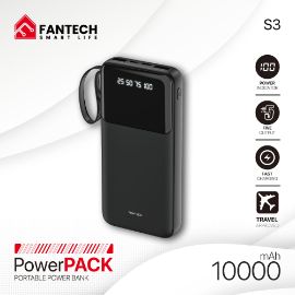 Slika Power bank Prenosiva baterija Fantech S3 10000mAh, 10W crni